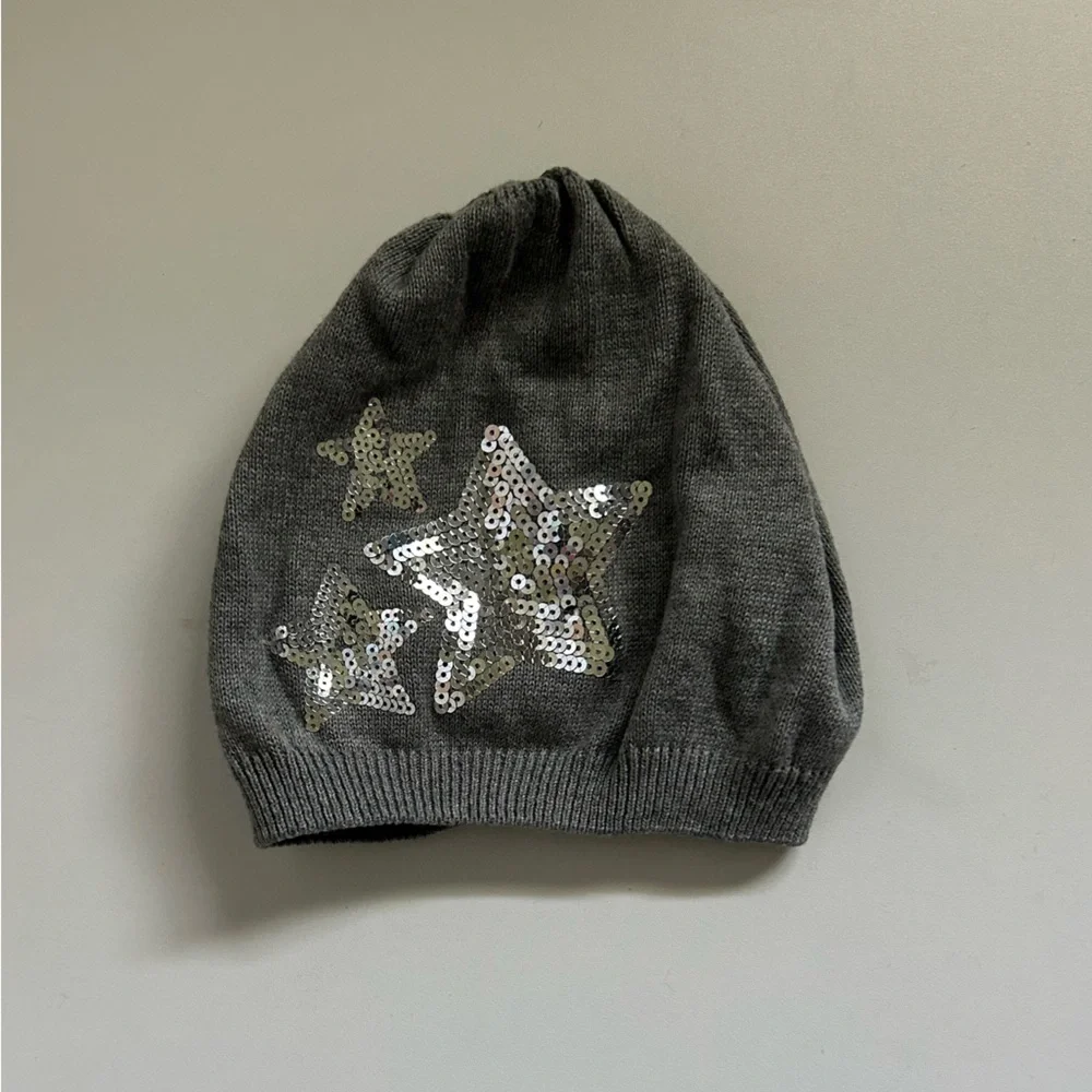 Sequin star knit beanie - Picture 1 of 1